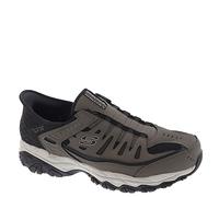 Skechers Afterburn M. Fit Ridgeburn Hands Free Slip-in, Mocasín Hombre, marrón, 40 EU