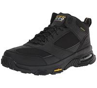 Skechers Air Envoy-Bulldozer, Zapatillas Hombre, Black Leather Mesh Black Trim, 40 EU