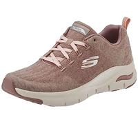 Skechers Ajuste de Arco, Zapatillas Mujer, Marrón, 38.5 EU