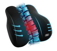 Skechers Almohada lumbar de espuma viscoelαstica, almohada de apoyo lumbar para silla de oficina, alivio del dolor de espalda, almohada lumbar, d
