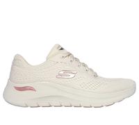 Skechers Arch Fit 2.0 Big League - Tenis para Mujer, Malla Natural con Ribete de Lavanda Malva, 39 EU