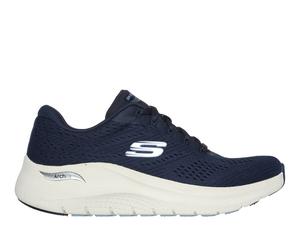 Skechers Arch Fit 2.0 - Big League en Navy, talla 36.5, Vegan