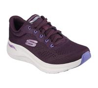 Skechers Arch Fit 2.0 Big League - Tenis para Mujer, Malla de Ciruela con Ribete múltiple, 36 EU