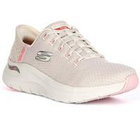 Skechers Arch Fit 2.0- G - Zapatillas deportivas para mujer, Beige, 41 EU