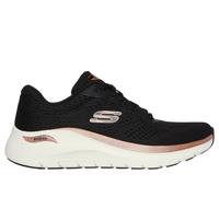 Skechers Arch Fit 2.0 - Glow The Distance en Negro/Oro Rosa, talla 36, Vegan