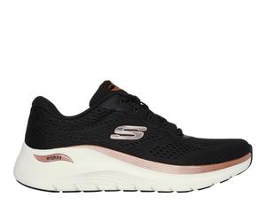 Skechers Arch Fit 2.0 - Glow The Distance en Negro/Oro Rosa, talla 39, Vegan