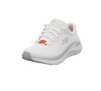 Skechers Arch Fit 2.0 Glow The Distance, Zapatillas Mujer, White, 39 EU
