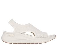 Skechers Arch Fit 2.0 Sandal - Flawless Choice en Rota Blanca, talla 41, Vegan