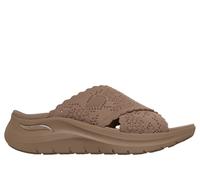 Skechers Arch Fit 2.0 Sandal - Still The One en Mocha, talla 37, Vegan