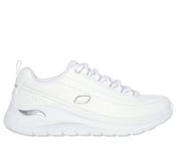 Skechers Arch Fit 2.0 - Star Bound en Blanco/Plata, talla 39.5