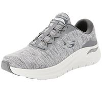 Skechers Arch Fit 2.0 Upperhand, Sin Cordones Hombre, Malla sintética de carbón, 44 EU