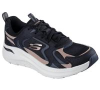 Skechers Arch FIT 2.0 Vintage Luxe - Tenis para Mujer, Color Negro, Talla 5, Black, 38 EU