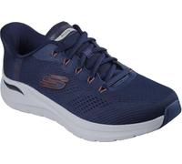 Skechers ARCH FIT 2.0 Zapatillas Hombre, Azul Marino Rojo, 42.5 EU