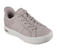 Skechers Arch Fit Arcade-Forever - Tenis cómodos sin cordones para mujer, gris topo, 38 EU