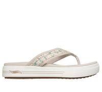 Skechers Arch Fit Arcade Sandal - Flora Friends en Rota Blanca, talla 35, Vegan