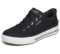 Skechers Arch Fit Arcade-See Ya There - Tenis sin Cordones para Mujer, Negro -, 8 Wide