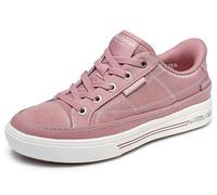 Skechers Arch Fit Arcade-See Ya There - Tenis sin Cordones para Mujer, Rosa, 39.5 EU