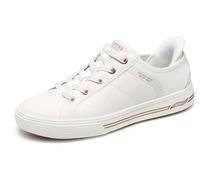 Skechers Arch Fit Arcade - Zapatillas sin cordones Ease-n Hands Free para mujer, Blanco Opulento Jardín, 36.5 EU