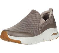 Skechers Arch Fit Banlin, Zapatillas para Hombre, Gris Pardo, 45 EU
