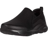 Skechers Arch Fit Banlin, Zapatillas para Hombre, Negro 1, 45.5 EU