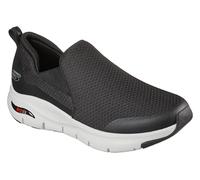 Skechers Arch Fit Banlin, Zapatillas para Hombre, Negro Blanco, 43 EU