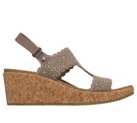 Skechers Arch Fit Beverlee 2.0 - My Fav en Taupeoscuro, talla 38, Vegan