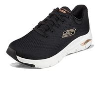 Skechers Arch Fit Big Appeal, Zapatillas Mujer, Black White, 36 EU