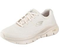 Skechers Arch Fit Big Appeal, Zapatillas Mujer, Off White Mesh Trim, 38.5 EU