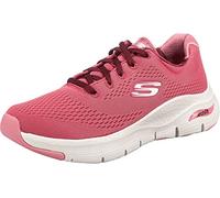 Skechers Arch Fit Big Appeal, Zapatillas Mujer, Rose Mesh Burgundy Trim, 37 EU