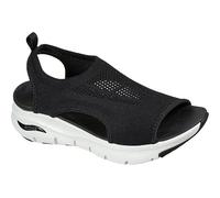Skechers Women's Arch Fit City Catch Sandal, Black, 39 EU