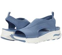 Skechers Arch Fit City Catch Sandalia deportiva para mujer, Pizarra, 38 EU