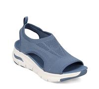 Skechers Arch Fit City Catch Sandalia para mujer, Pizarra, 37 EU