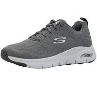 Skechers Arch Fit Comfy Wave, Zapatillas Mujer, Gris (Gray/Pink), 40 EU