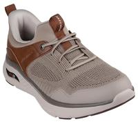 Skechers Arch Fit Crosser-Emeric, Zapatillas Hombre, marrón Claro, 42.5 EU