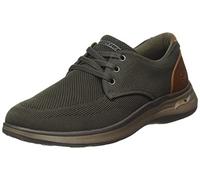 Skechers ARCH FIT DARLO WEEDON, Zapatillas para Hombre, Olive Brown Mesh W/ Synthetic, 39.5 EU