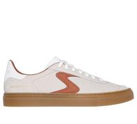 Skechers Arch Fit Legend Romah - Tenis para Hombre, Sand Pig Suede Duraleather Natural Trim, 43 EU