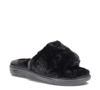 Skechers ARCH FIT LOUNGE UNWIND, Pantuflas para Mujer, Black Textile, 36 EU