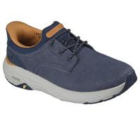 Skechers Zapatillas de lona para hombre Arch Fit Maverick Wolfe Slip-ins Azul Marino 43 EU