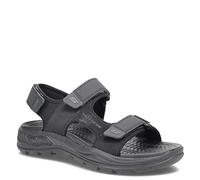 Skechers ARCH FIT MOTLEY SD KONTRA, Sandalia para Hombre, Black Leather, 45 EU