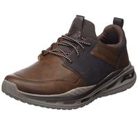 Skechers - Arch Fit Orvan Pollick, Zapatillas para Hombre, Marrón, 44 EU