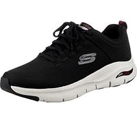 Skechers Arch Fit Paradyme, Zapatillas Hombre, Black/White, 42 EU