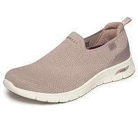 Skechers Arch FIT Refine 2.0 Nora - Zapatillas Deportivas para Mujer, Color Gris Pardo, Talla 36