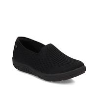 Skechers Arch Fit Reggae Cup For Fun, Slip-On Mujer, Black, 36.5 EU
