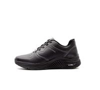 Skechers Arch Fit S-Miles Mile Makers, Sneakers Mujer, Black, 38.5 EU