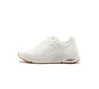 Skechers Arch Fit S-Miles - Tenis para Mujer, White, 36 EU