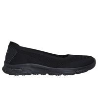 Skechers Arch FIT Sunny Zen Walk - Tenis para Mujer, Color Negro, Talla 36