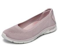 Skechers Arch FIT Sunny Zen Walk - Tenis para Mujer, Color Fucsia, Talla 4