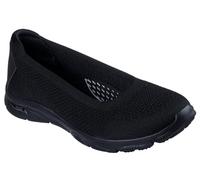 Skechers Arch Fit Sunny Zen Walk, Zapatillas Mujer, Black Knit, 37.5 EU