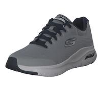 Skechers Arch FIT, Zapatillas Hombre, Gray Textile Synthetic Azul Marino Trim, 41 EU