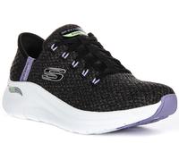 SKECHERS Arco Para 2.0 Good Energía Punto Vegano Mujer Negro Multicolor GB 4-8